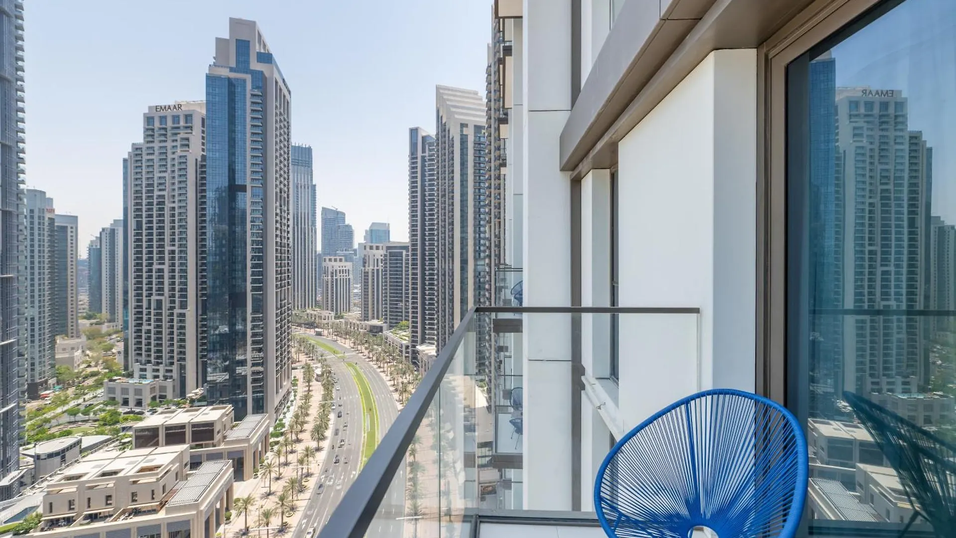 Stylish 3Br Plus Maid'S Room In Burj Crown With Burj Khalifa View 두바이 아파트