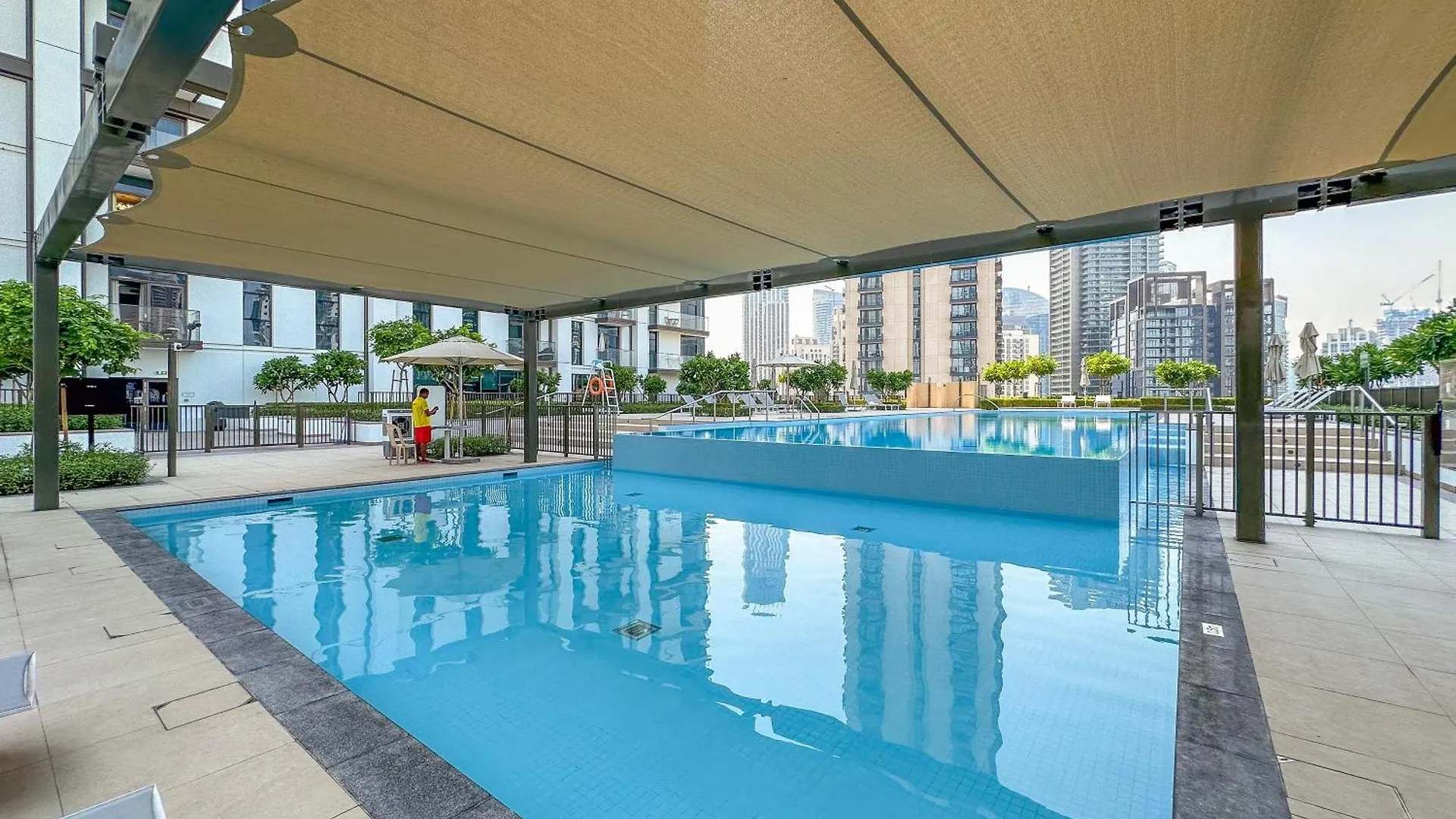 Stylish 3Br Plus Maid'S Room In Burj Crown With Burj Khalifa View 두바이 아파트